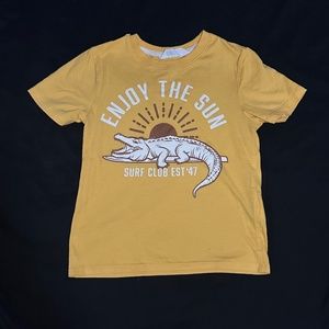 H&M Crocodile Enjoy the Sun Boys 3/4 years Tee Shirt
